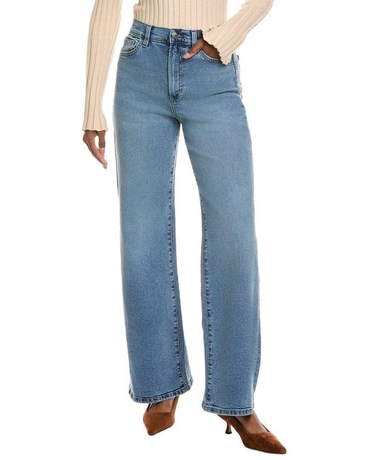 Joe's Jeans Blue Wide Leg Jean