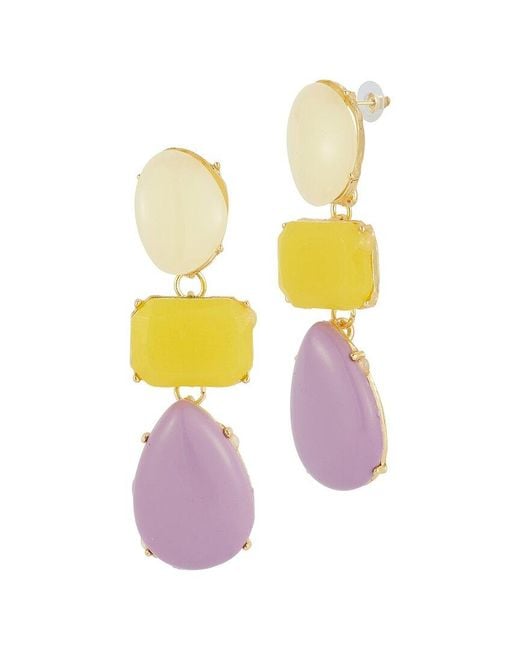 Sphera Milano Yellow Plated Earrings