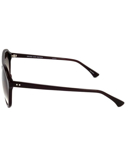 Linda Farrow Brown Dvn65l 54mm Sunglasses