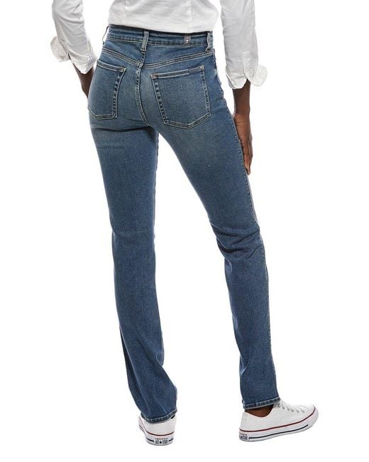 7 For All Mankind Blue Kimmie Felicity Straight Jean