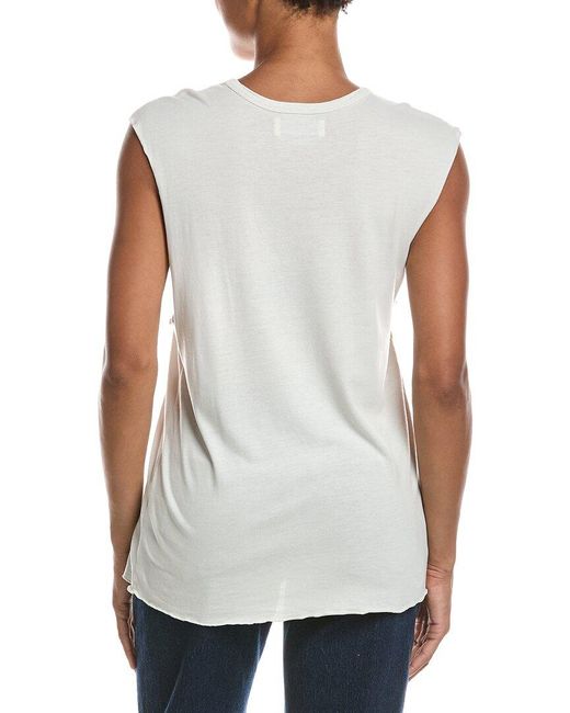 Officine Generale White Tank T-Shirt