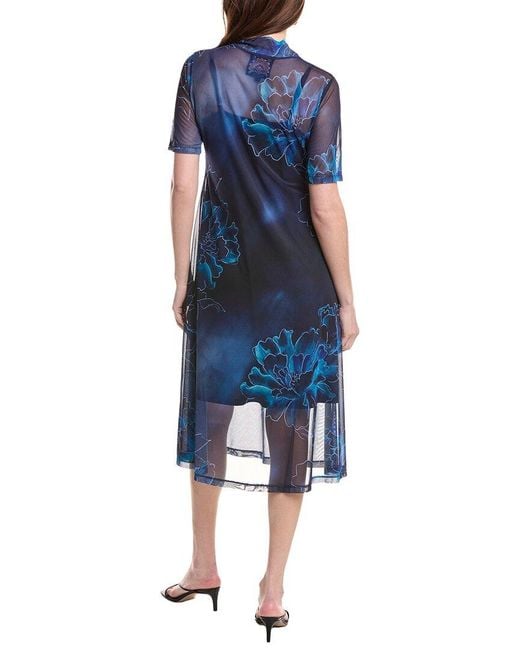 Johnny Was Blue Petite Dress