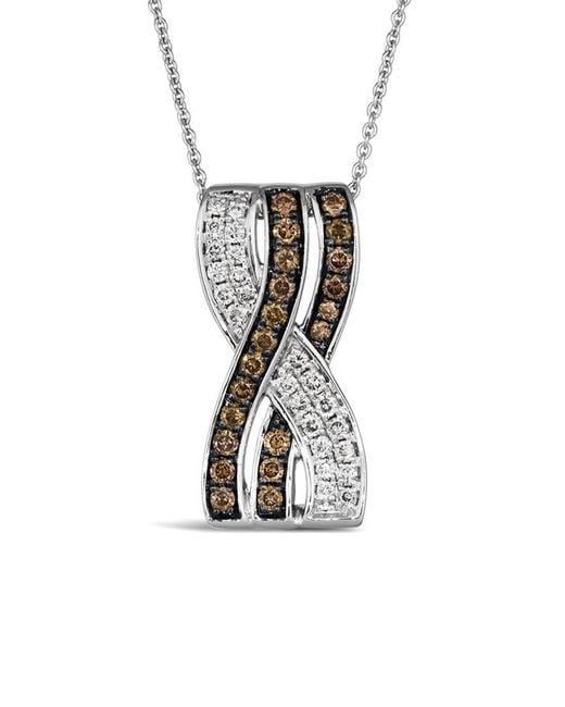 Le Vian White Gladiator 14K 0.58 Ct. Tw. Diamond Pendant