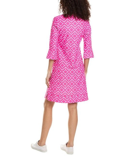 Jude Connally Pink Megan Tunic Dress