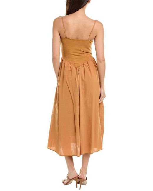 Avantlook Brown Maxi Dress