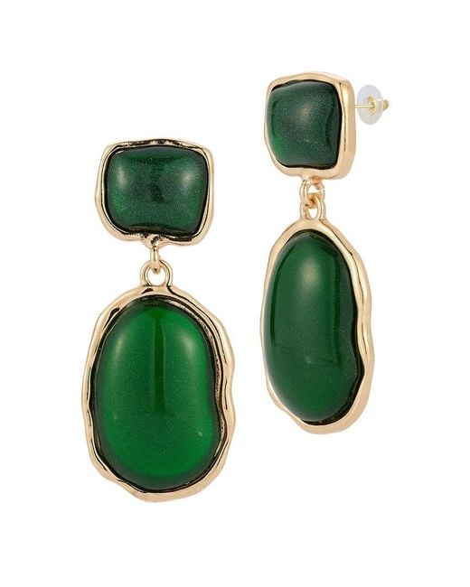 Sphera Milano Green Plated Earrings