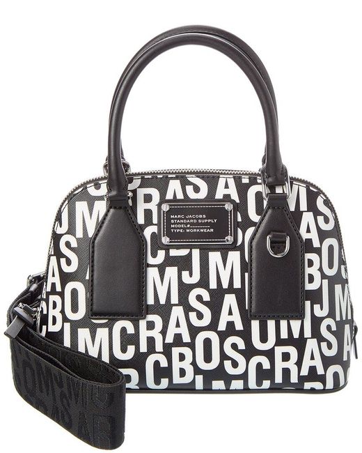 Marc Jacobs Black Small Dome Satchel