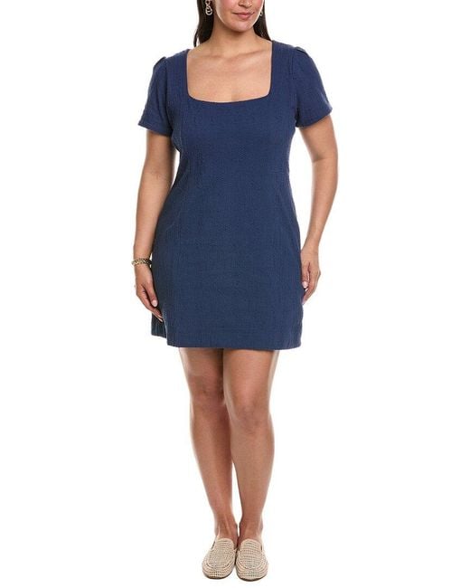 Lilly Pulitzer Blue Brinley Stretch Shift Dress