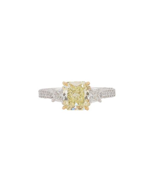 Diana M White Fine Jewelry 18k & Platinum 2.93 Ct. Tw. Diamond Ring