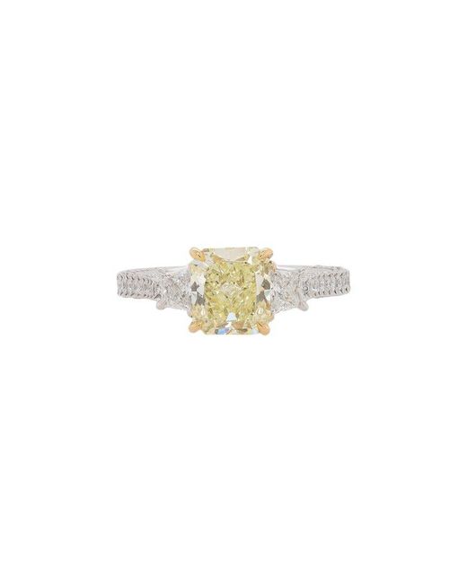 Diana M White Fine Jewelry 18k & Platinum 2.93 Ct. Tw. Diamond Ring