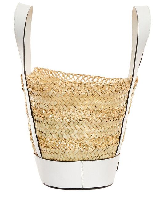 Poolside White The Cannes Straw Tote