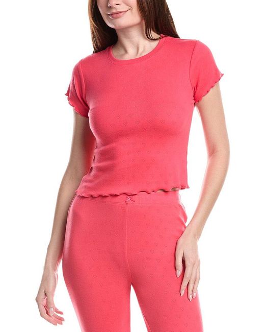 Pj Salvage Pink Tropical Dreams T-Shirt