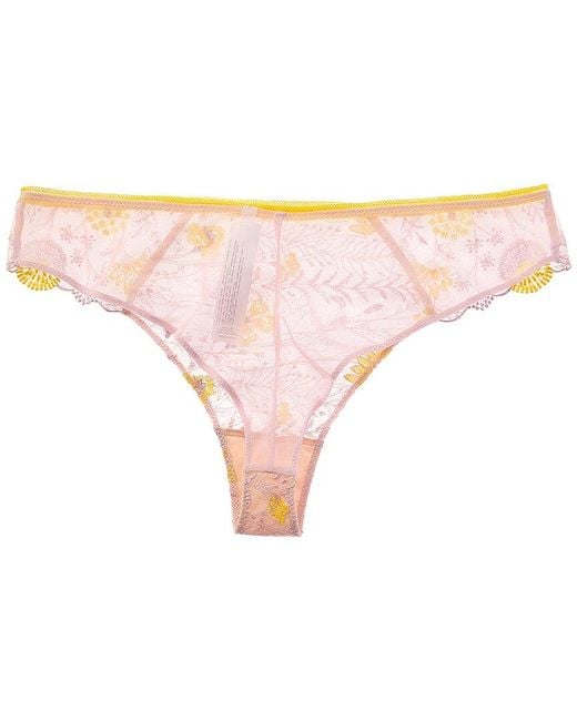 Passionata Pink Chloe Lace Tanga