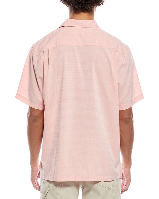 Tommy Bahama Pink Coastal Ease Costa Check Shirt for men