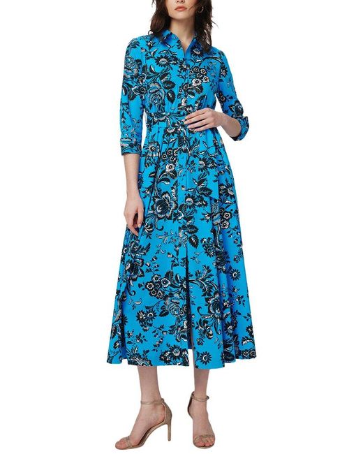 Diane von Furstenberg Blue Blaine Dress