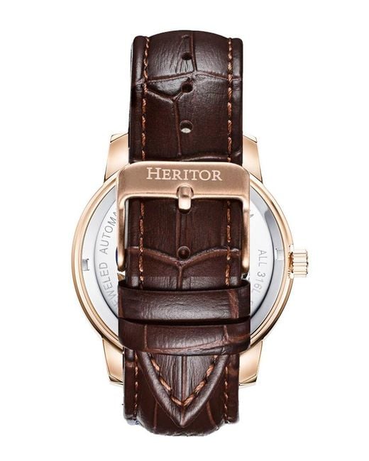 Heritor Gray Heritor Emmanuel Watch for men