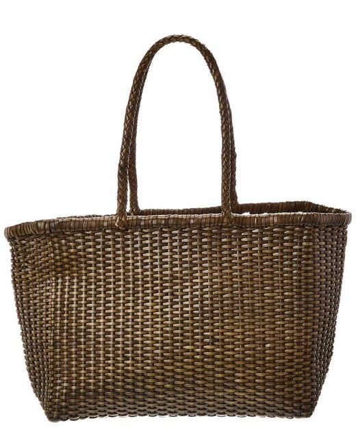 Dragon Diffusion Brown B Weave Big Tote