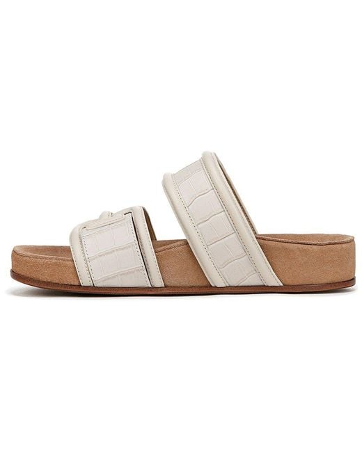 Sam Edelman Brown Rowan Leather Slide