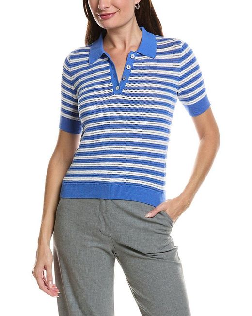 Tahari Blue The Elliot Sweater