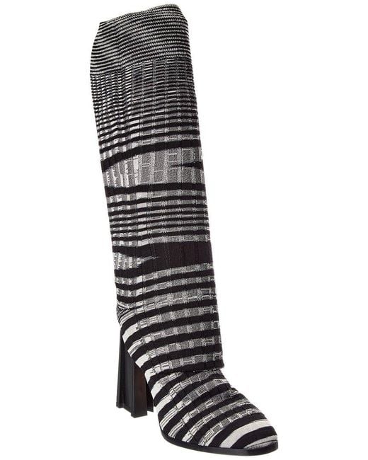 Missoni Black Knit Boot