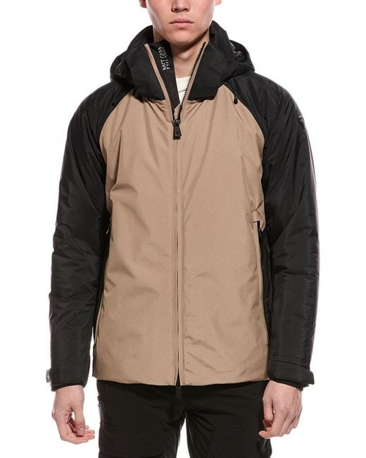 Post Card Brown Down Ski Jacket for men