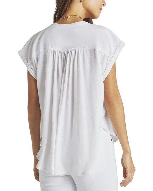 Splendid White Paloma Fashion Top