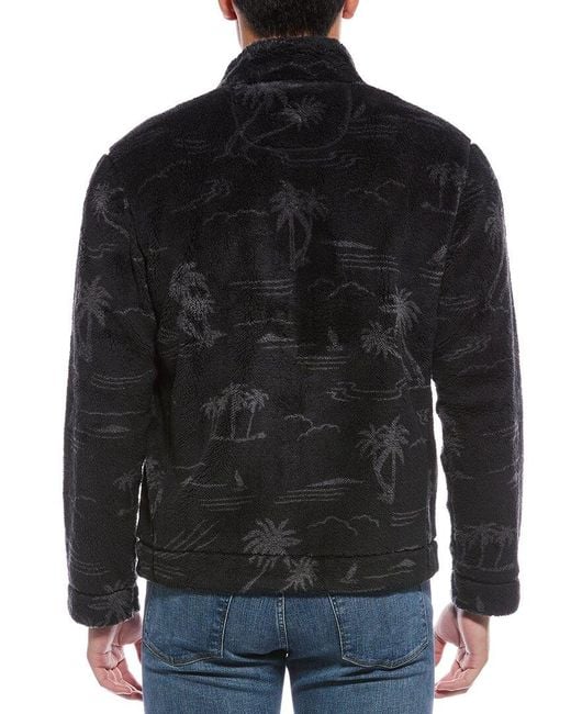 Tommy Bahama Black Twilight Shore Reversible Jacket for men