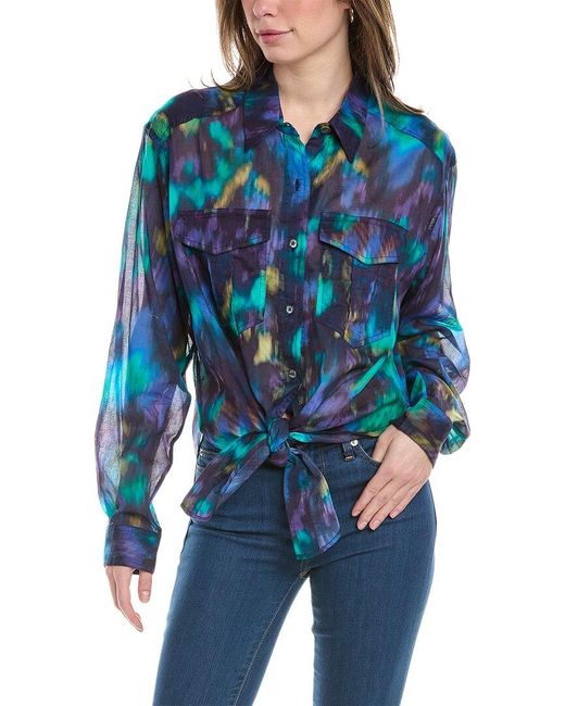 Isabel Marant Blue Isabel Marant Etoile Nath Shirt