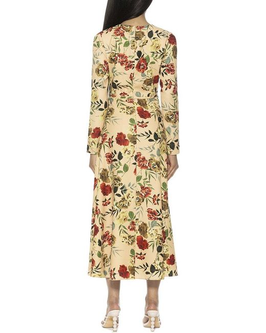 Alexia Admor Metallic Ophelia A-Line Dress