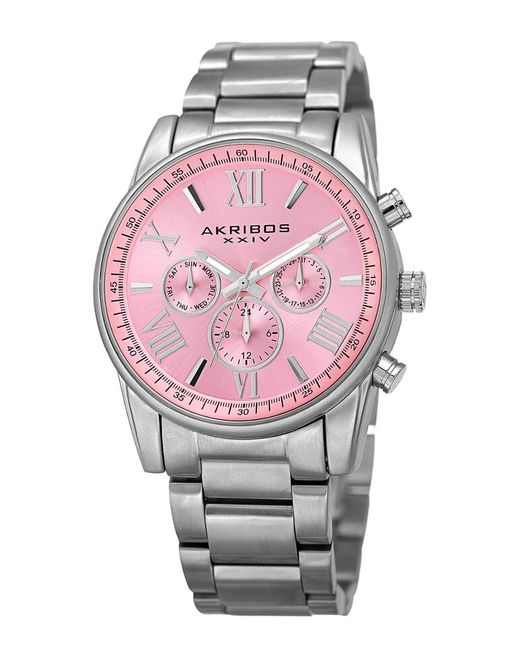 akribos-xxiv--Stainless-Steel-  display picture 1