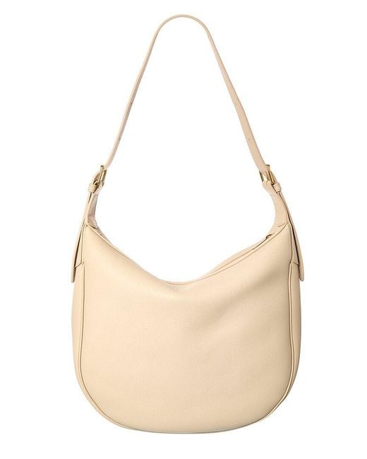 Céline Natural Heloise Medium Leather Hobo Bag