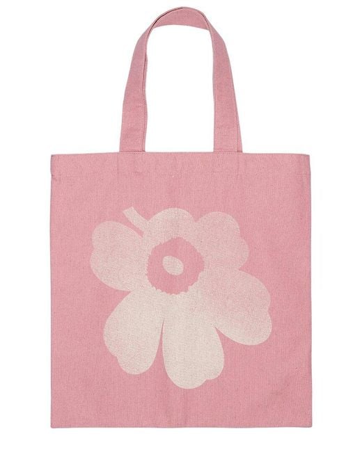 Marimekko Pink Marimekko Vankka Unikko Placement Tote