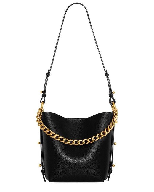 Rebecca Minkoff Black Kate Large Leather Bucket Bag