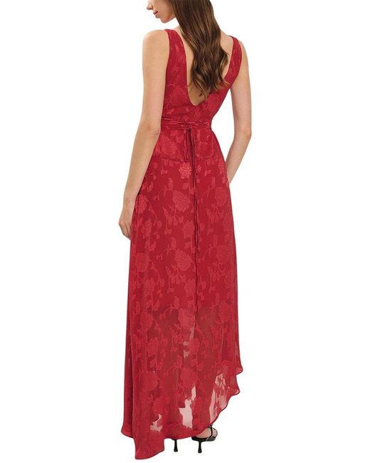 CHARLOTTE GREEN Red Maxi Dress