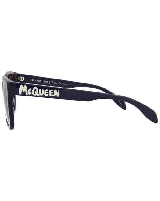 McQueen Brown Am0328S 54Mm Sunglasses for men