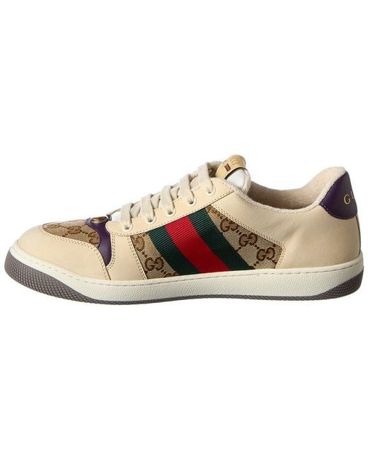 Gucci Multicolor Screener Leather Sneaker for men