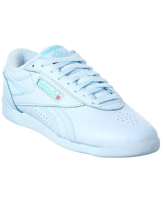 Reebok Blue F/S Lo Leather Sneaker
