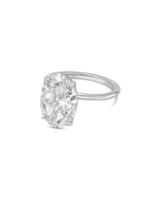 Diana M White Diana M. 14K.00 Ct. Tw. Lab-Grown Diamond Solitaire Ring