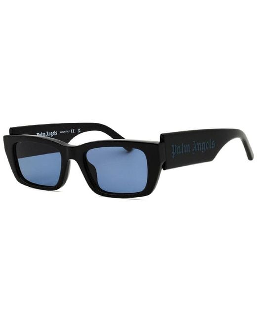Palm Angels Blue Palm1045 53Mm Sunglasses for men