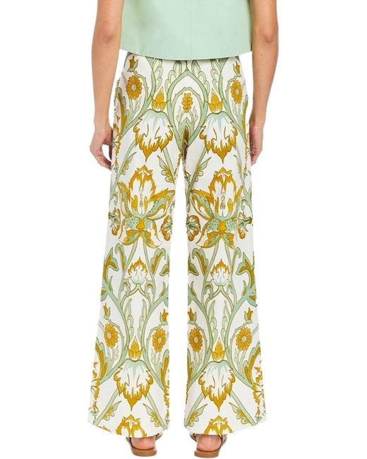 mestiza Yellow Antonella Wide Leg Pant