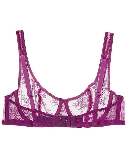 Journelle Purple Romy Demi Bra