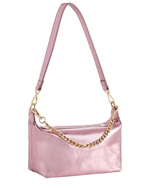 Shiraleah Pink Maddie Shoulder Bag