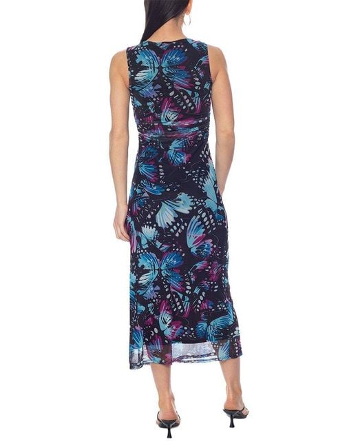 Bebe Blue Midi Dress