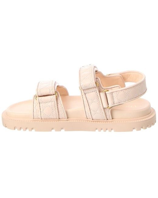 Dior Natural Act Leather Sandal
