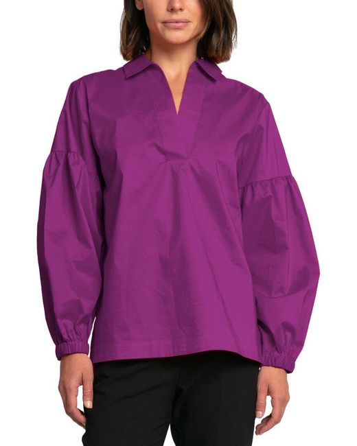 Hinson Wu Purple Arianna Shirt