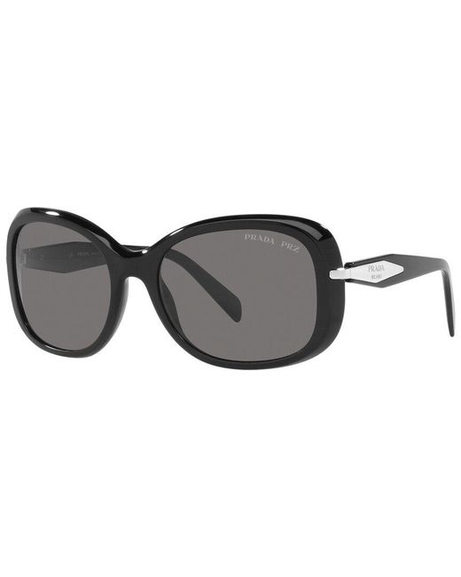Prada 57mm Black Gradient Sunglasses 0400019956844_BLACK?wid=600&  main image 4