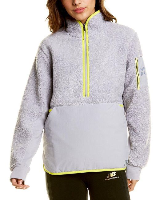 New Balance Q Speed Sherpa Anorak in 