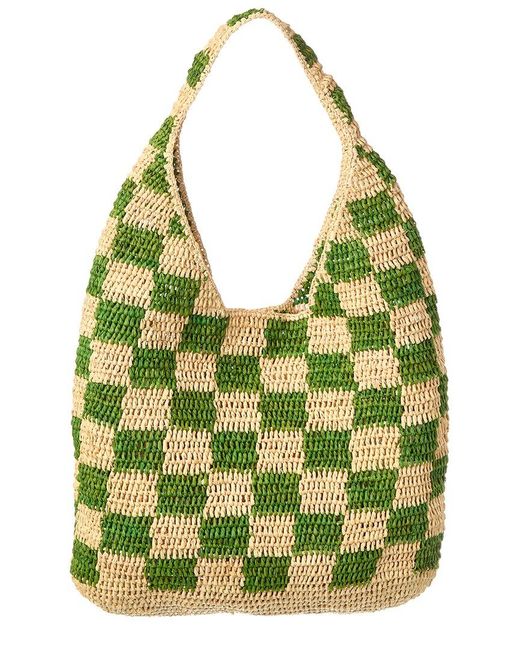 Mar Y Sol Green Abby Hobo Bag