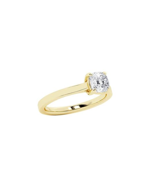 Lab Grown Diamonds Metallic 14K 1.00 Ct. Tw. Lab-Grown Diamond Solitaire Engagement Ring