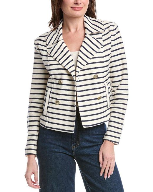 Cabi White Even Keel Jacket